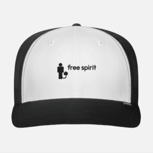 Free Spirit, Free Spirit Hat, Free Spirit Flex Fit Trucker Hat, Free Spirit Clothing